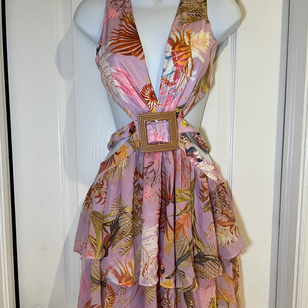 Flowy mini dress
